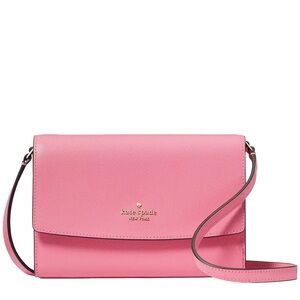 Kate Spade Perry Leather Crossbody Bag, Blossom Pink
